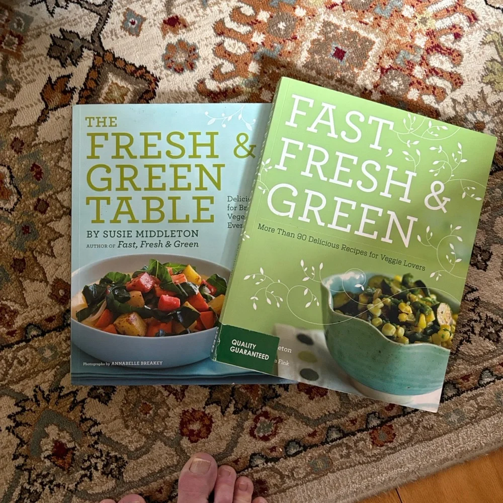 Fast, Fresh & Green Cookbook healthy vegetable recipes